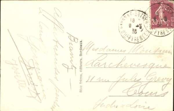 Biarritz Pyrenees Atlantiques Cote Basque Grand Plage Casino – Bild 2