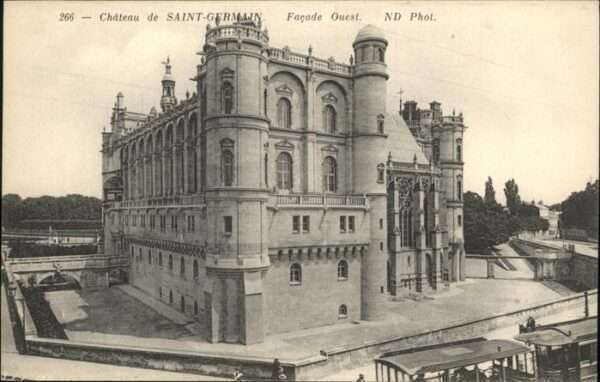 Laye Yvelines Chateau St. Germain Strassenbahn