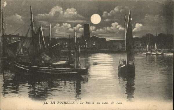 La Rochelle Charente-Maritime Bassin Clair de Lune Schiff