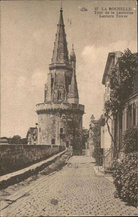 La Rochelle Charente-Maritime Lanterne Tower