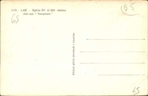 Luz-Saint-Sauveur Hautes Pyrenees Eglise – Bild 2