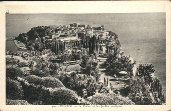 Monaco Rocher Jardins