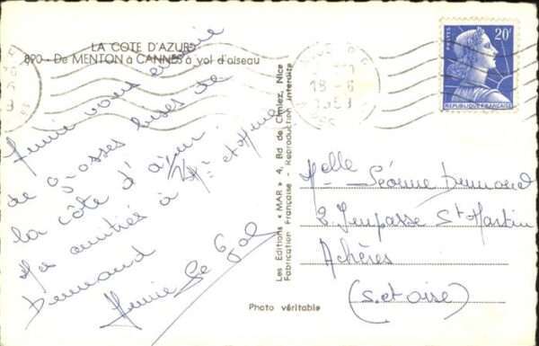 Menton Alpes Maritimes Cannes – Bild 2