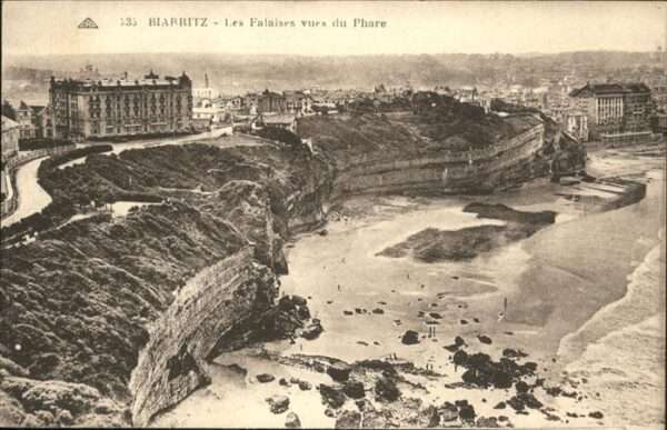 Biarritz Pyrenees Atlantiques Falaises