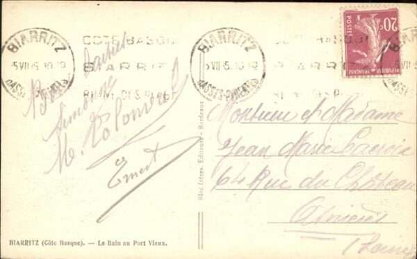 Biarritz Pyrenees Atlantiques Port Vieux – Bild 2
