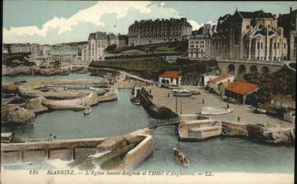 Biarritz Pyrenees Atlantiques Eglise Sainte Eugenie Hotel Angleterre