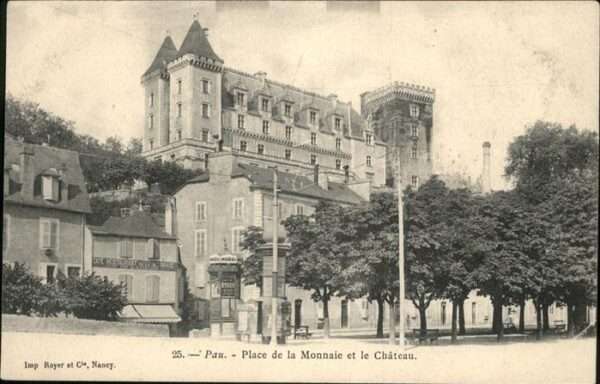 Pau 64 place Monnaie Chateau