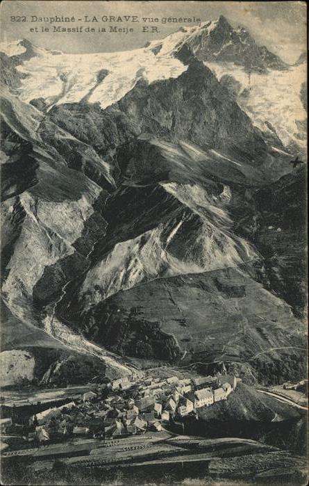 Dauphine La Grave Massif de la Meije