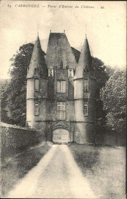 Carrouges Porte Chateau