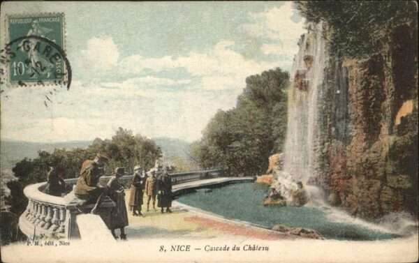Nice Alpes Maritimes Cascade Chateau