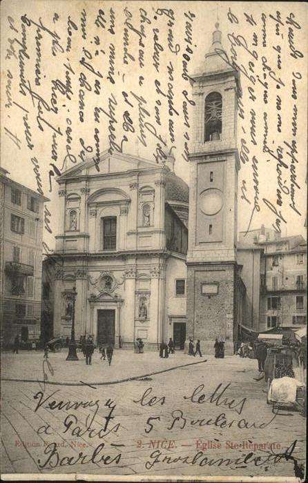 Nice Alpes Maritimes Eglise
