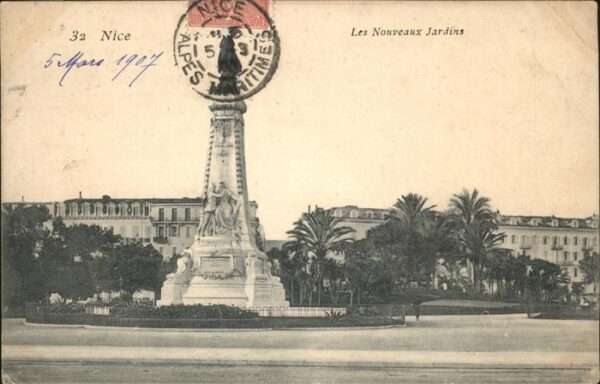 Nice Alpes Maritimes Nouveaux Jardins
