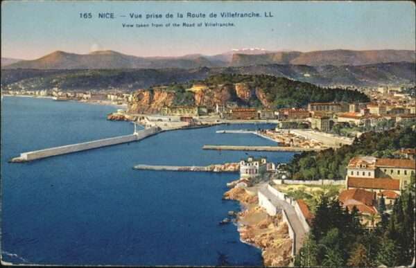Nice Alpes Maritimes Route Villefranche