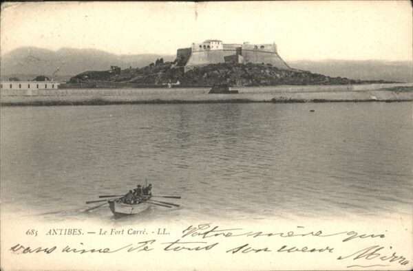 Antibes Alpes Maritimes Fort Carre Schiff