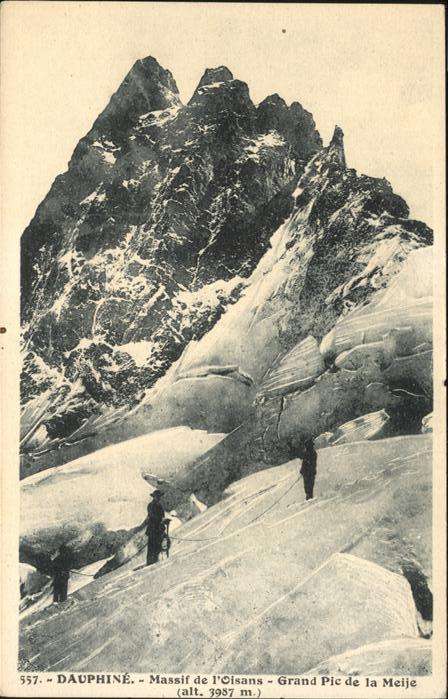 Dauphine Massif Oisans Grand Pic de la Meije