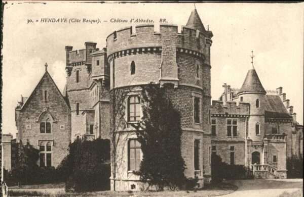 Hendaye Pyrenees Atlantiques Chateau Abbadra