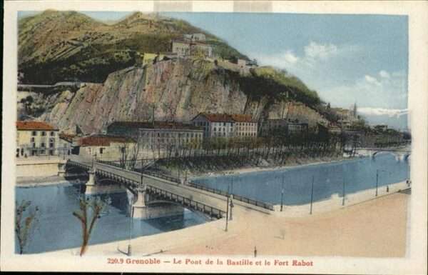 Grenoble Pont Bastille Fort Rabot