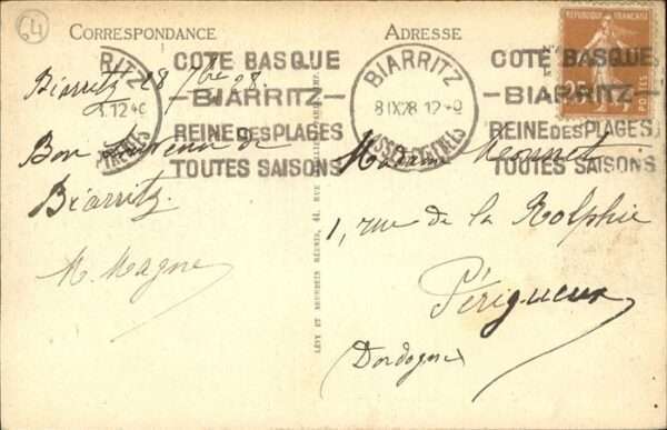 Biarritz Pyrenees Atlantiques Casino et la Plage – Bild 2