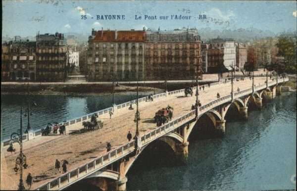 Bayonne 64 Pont Adour Kutsche