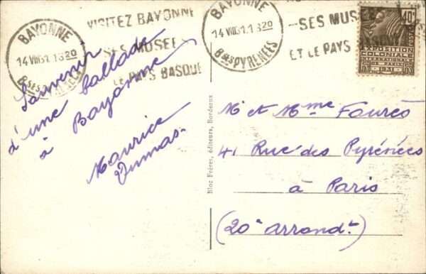 Bayonne 64 Pont Adour Kutsche – Bild 2