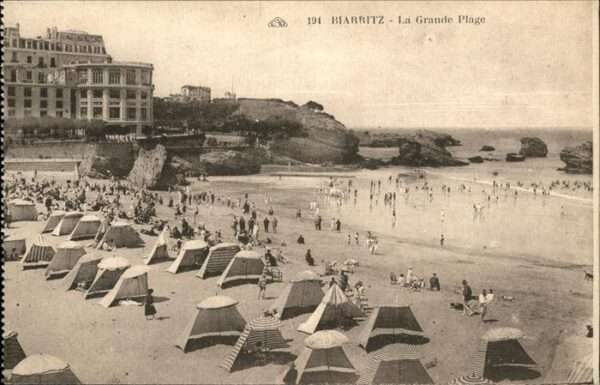 Biarritz Pyrenees Atlantiques Grande Plage