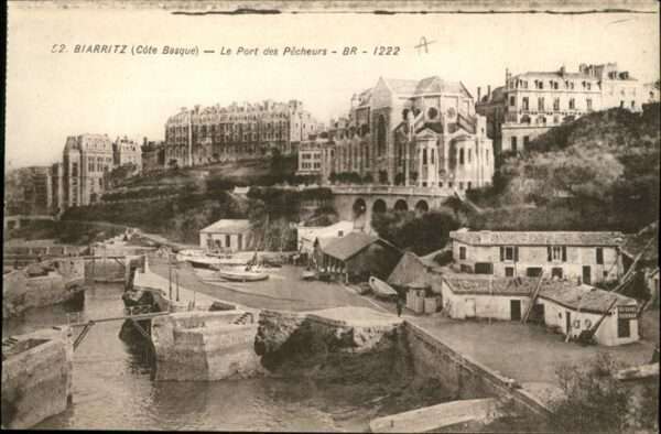Biarritz Pyrenees Atlantiques Port Pecheurs