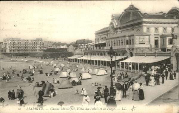 Biarritz Pyrenees Atlantiques Casino Municipal Hotel du Palais