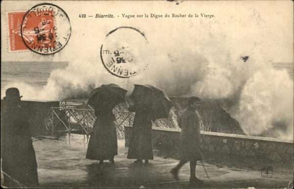 Biarritz Pyrenees Atlantiques Rocher de la Vierge