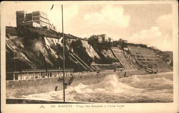 Biarritz Pyrenees Atlantiques Plage Basques