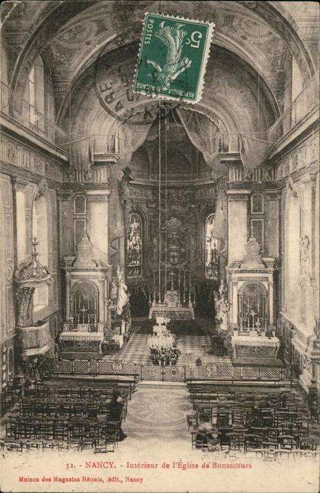 Nancy Lothringen Inneres Eglise