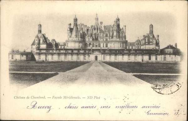 Chambord Blois Facade Meridionale