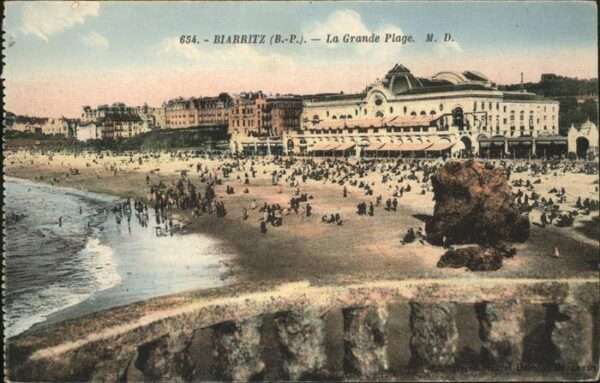 Biarritz Pyrenees Atlantiques Grande Plage