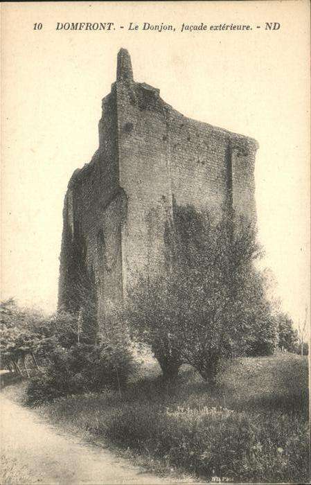 Domfront Oise Donjon