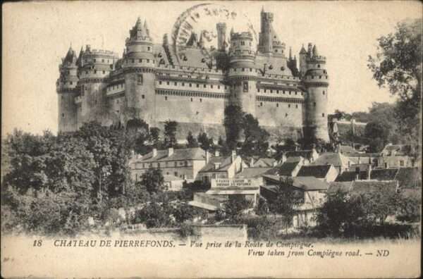 Pierrefonds Oise Chateau