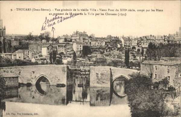 Thouars  Deux-Sevres Pont