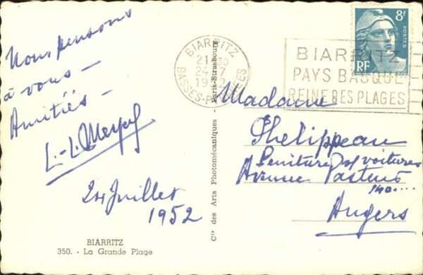 Biarritz Pyrenees Atlantiques Grande Plage – Bild 2