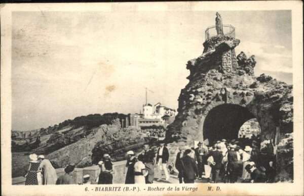Biarritz Pyrenees Atlantiques Rocher de la Vierge