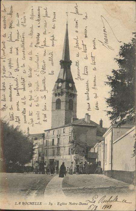 La Rochelle Charente-Maritime Eglise Notre Dame