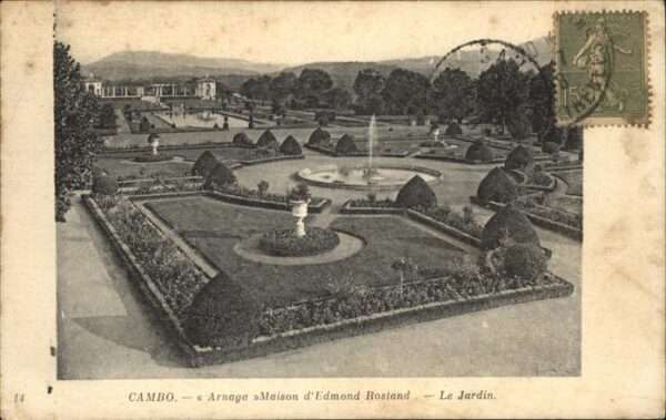 Cambo-les-Bains Maison d_Edmond Rostand Le Jardin