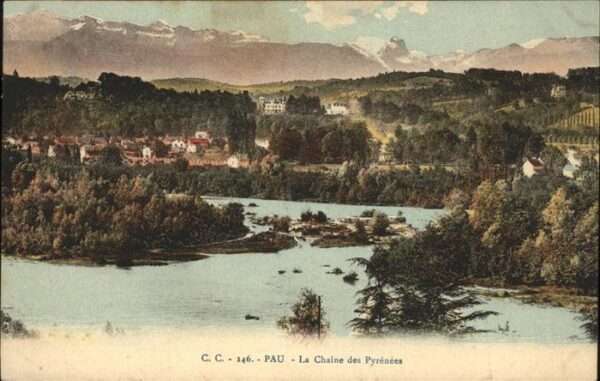 Pau 64 Chaine des Pyrenees