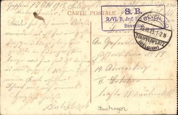 Camp de Beverloo Monument Chazal – Bild 2