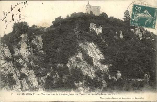 Domfront Orne Donjon  Tertre Ste. Anne