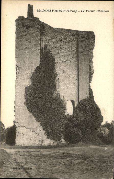 Domfront Orne Vieux Chateau