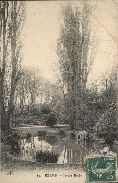Reims Champagne Ardenne Jardin Ecole