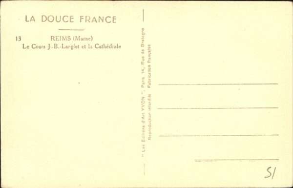 Reims Champagne Ardenne Cathedrale – Bild 2
