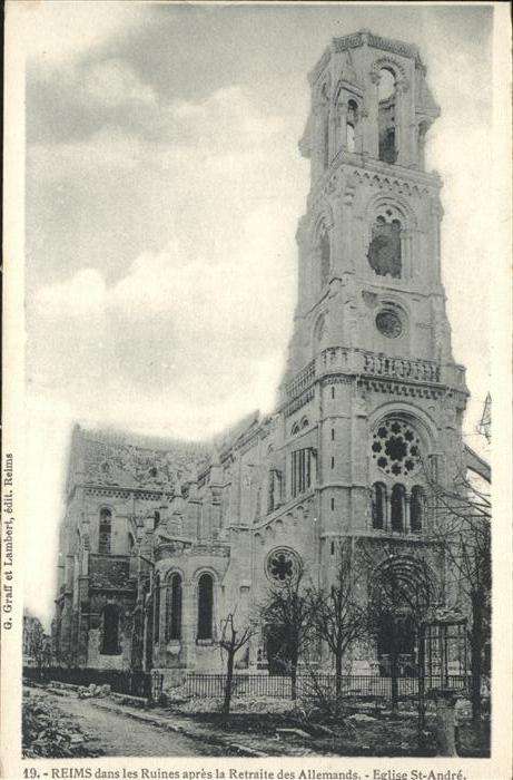 Reims Champagne Ardenne Eglise St. Andre