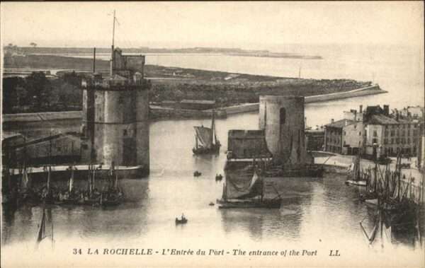 La Rochelle Charente-Maritime Entree Port