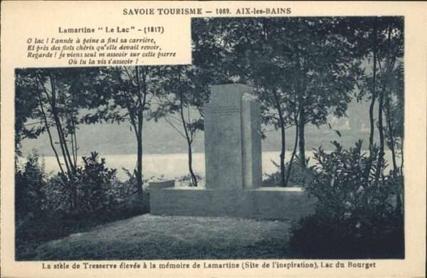 Aix-les-Bains Lamartine le Lac