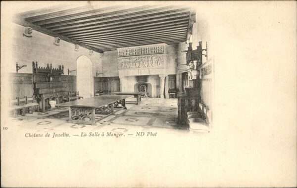 Josselin Chateau Salle a manger