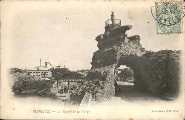 Biarritz Pyrenees Atlantiques Rocher de la Vierge